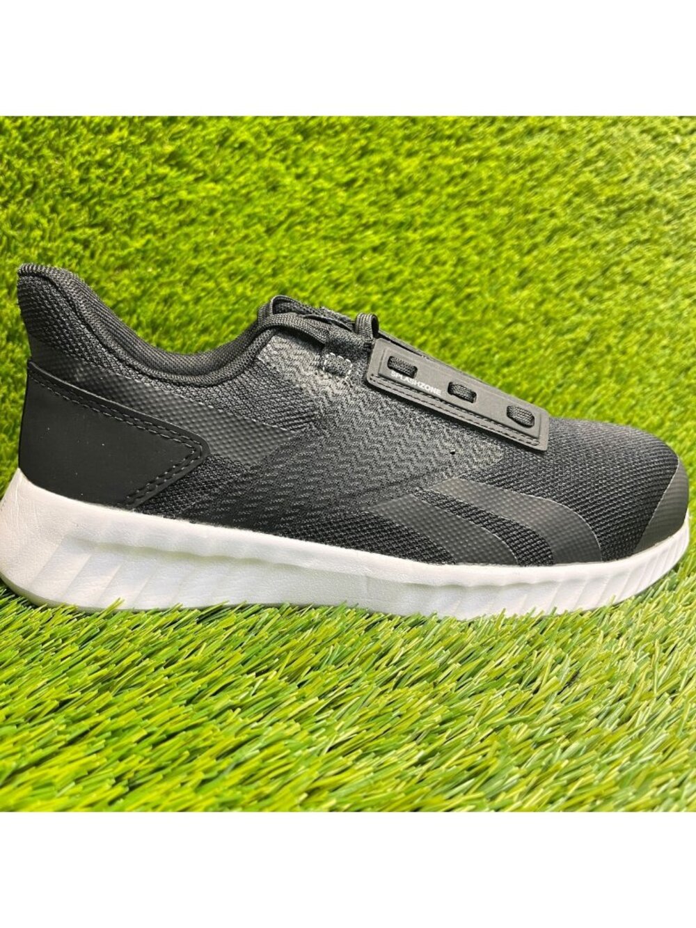 Reebok Sublite Legend Womens Size 7.5D Black White Composite Toe Work Shoes